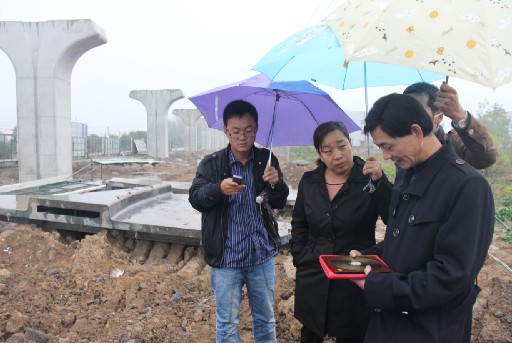 灵雨老师应邀为中交第一工程局六合轻轨进行风水策划